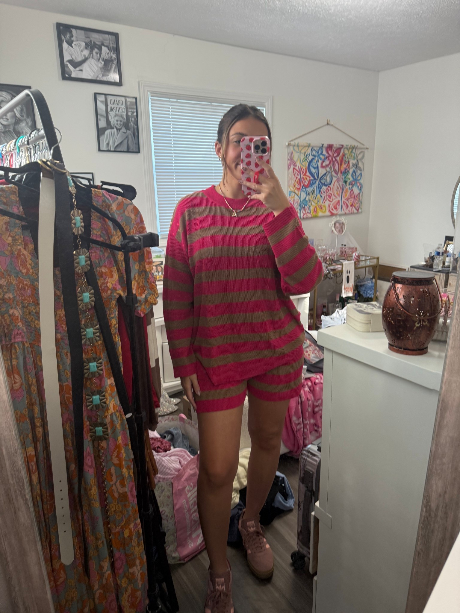 I would size up in this set if you have wider hips like me but medium fit great but shorts were too short in length  

#LTKSeasonal #LTKShoeCrush #LTKTravel