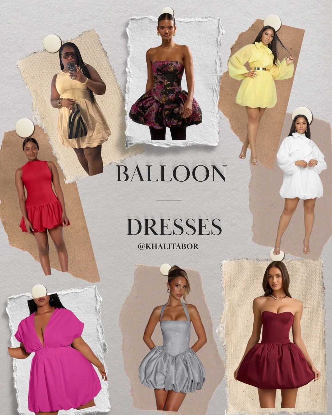 All the fly girls know… balloon dresses are the unofficial uniform of summer ✨
Soft, fun, flirty, and giving rich auntie on vacation energy every single time. 🎀☀️
If your dress doesn’t twirl, bounce, and make an entrance… I don’t want it 😍 #BalloonDressSummer #FlyGirlStyle #SoftGirlSummer #SummerFashion #BridalEra #BlackGirlLuxury

#LTKootd #LTKSeasonal #LTKPlusSize