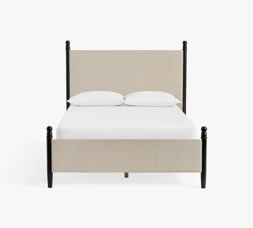 Chris Loves Julia Modern Traditional Bed | Pottery Barn (US)