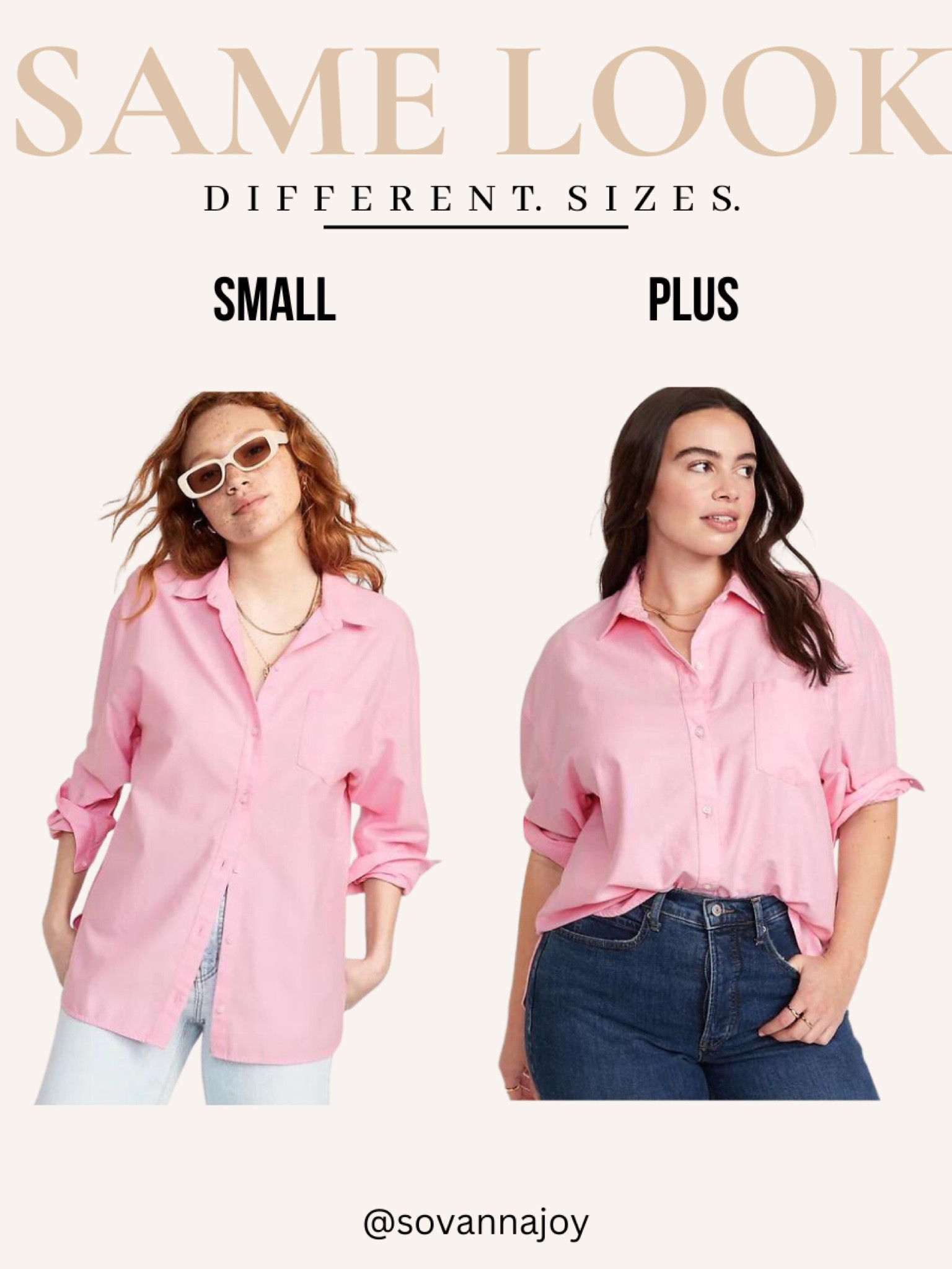 Oxford Shirt | Collared Button-up in Pink | Casual Outfit Idea 

#LTKunder50 #LTKcurves #LTKFind