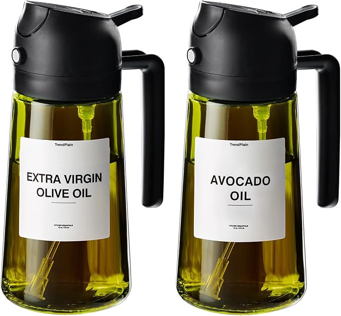 TrendPlain - Original 16oz/470ml Olive Oil Dispenser Bottle for Kitchen Gadgets and Air Fryer Acc... | Amazon (US)
