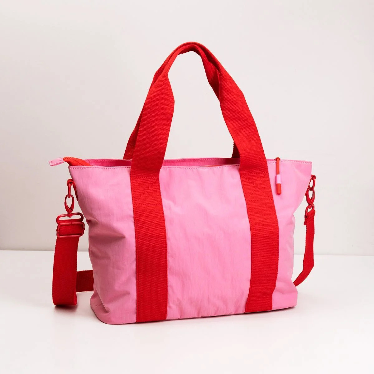 Bolsa Tote Rosa e Vermelha ÚNICO - Lojas Renner | Renner (BR)