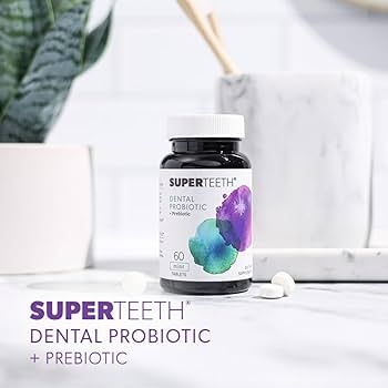 SuperTeeth Chewable Dental Probiotic for Adults & Kids | Support Healthy Teeth & Gums | Oral Heal... | Amazon (US)