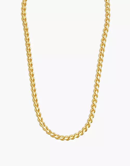 Chunky Curb Chain Necklace | Madewell