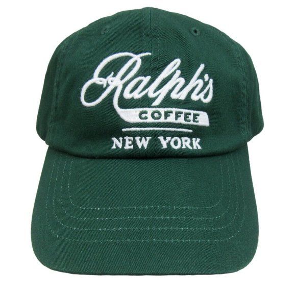 Polo Ralph Lauren Ralph's Coffee New York NYC Baseball Hat Cap Green NEW | Poshmark