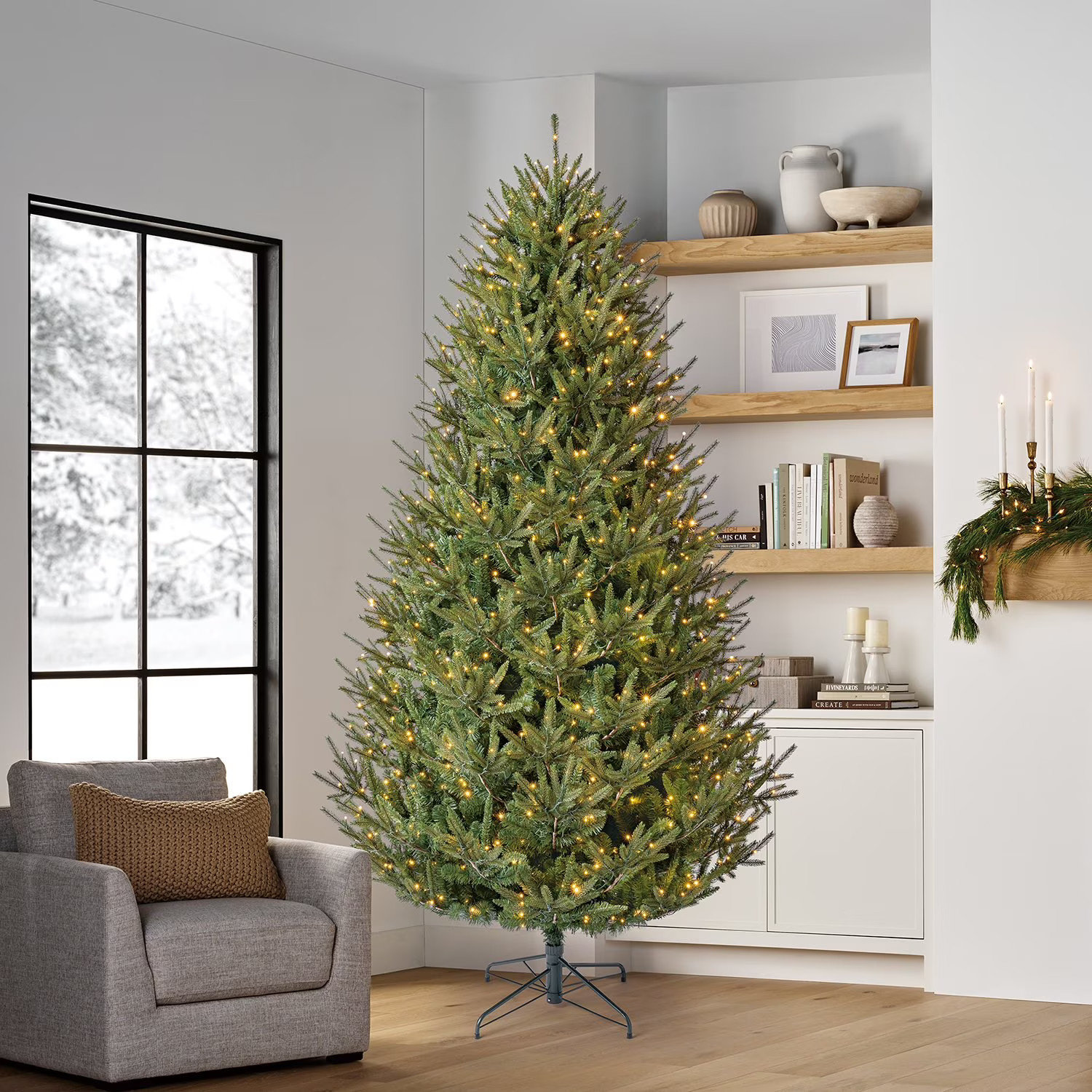 Member's Mark 9' Duchess Fir Pre-Lit Christmas Tree | Sam's Club