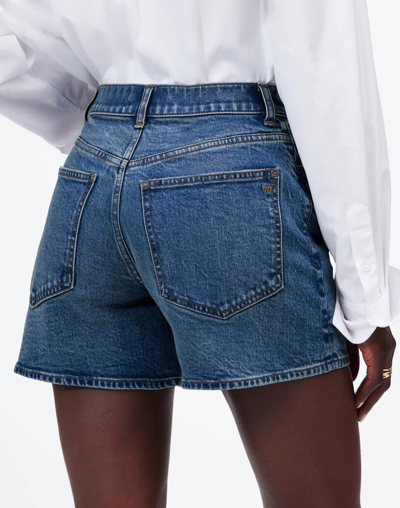 The Perfect Vintage Mid-Length Jean Short | Madewell | Madewell