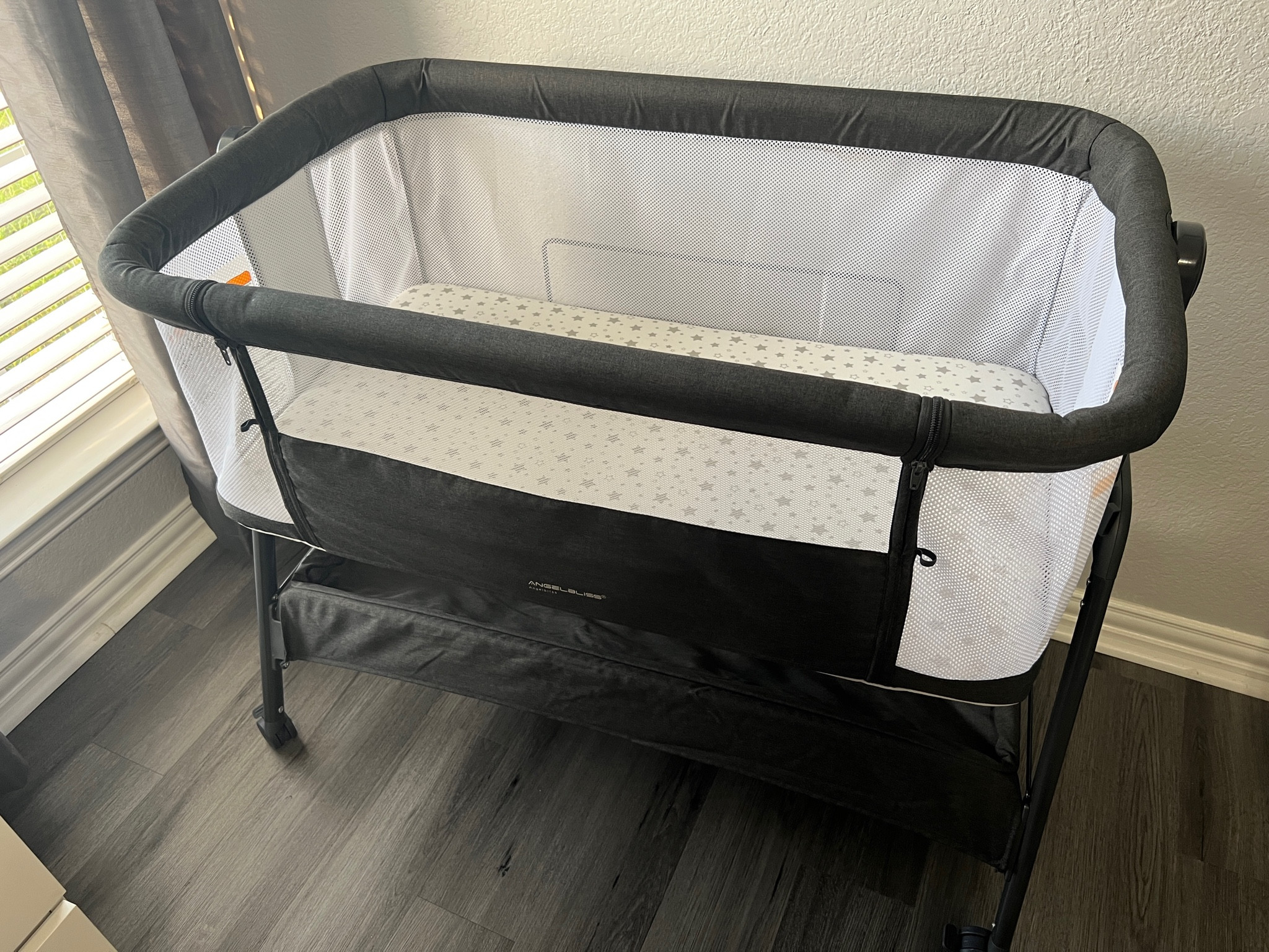 I wasn’t going to do a bedside bassinet this time around since we used a pack n play bassinet with my daughter and it worked out fine… however, this one is so awesome! I’m having a planned c section so it’s important to me that the baby can be right next to the bed, this one can actually attach to the bed if you’d like! There are locking wheels and you can lower the side to get baby out without having to bend over the bassinet.. so this will save my back so much! I also love the storage underneath. 

#baby #newborn #babyboy #csection #csectionmusthaves #bassinet #amazon 

#LTKbaby #LTKfamily #LTKhome