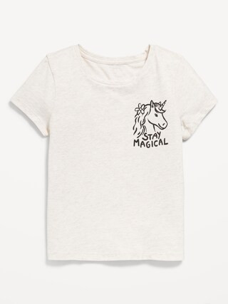 Short-Sleeve Graphic T-Shirt for Girls | Old Navy (US)