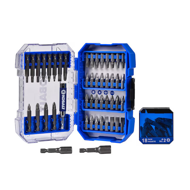Kobalt Screwdriver Bit Set (65-Piece) | Lowe's