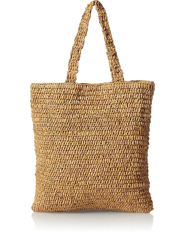 The Drop Women's Ealga Flat Handle Straw Tote | Amazon (US)