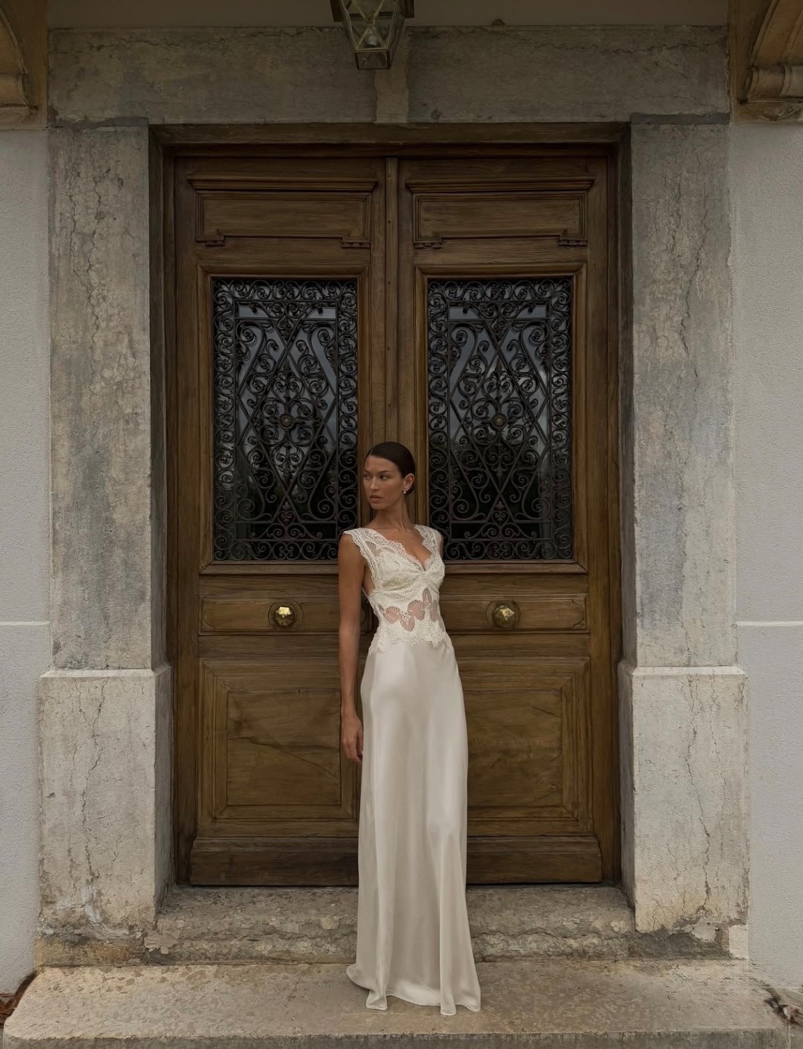 Silk slip dress 🤍

#LTKwedding #LTKdresses #LTKautumn