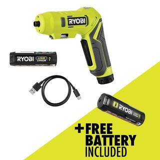 USB Lithium Screwdriver Kit with FREE USB Lithium 2.0 Ah Lithium Rechargeable Battery | The Home Depot