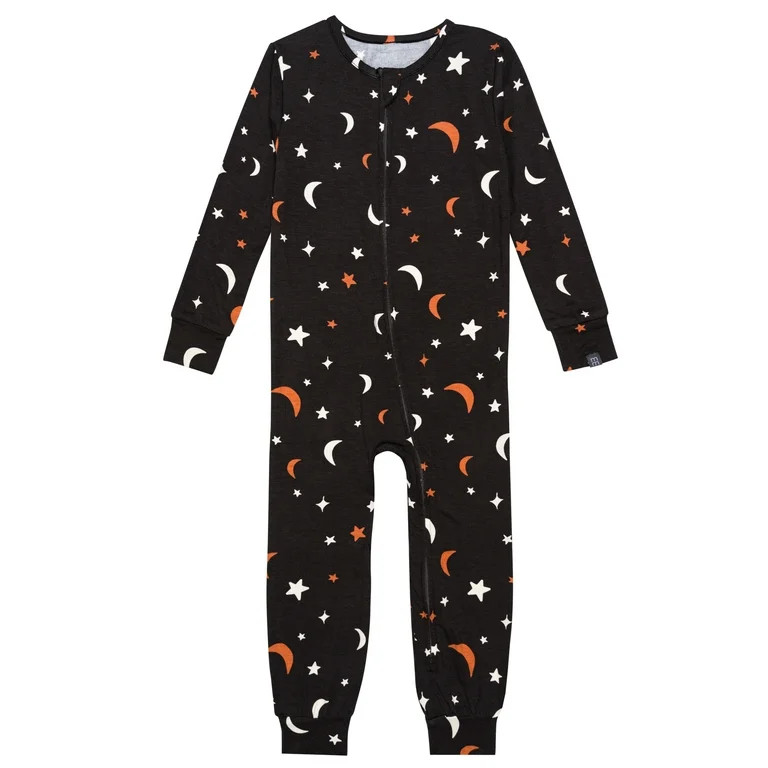 Modern Moments by Gerber Toddler Neutral Halloween One-Piece Pajama, Sizes 12M-5T - Walmart.com | Walmart (US)