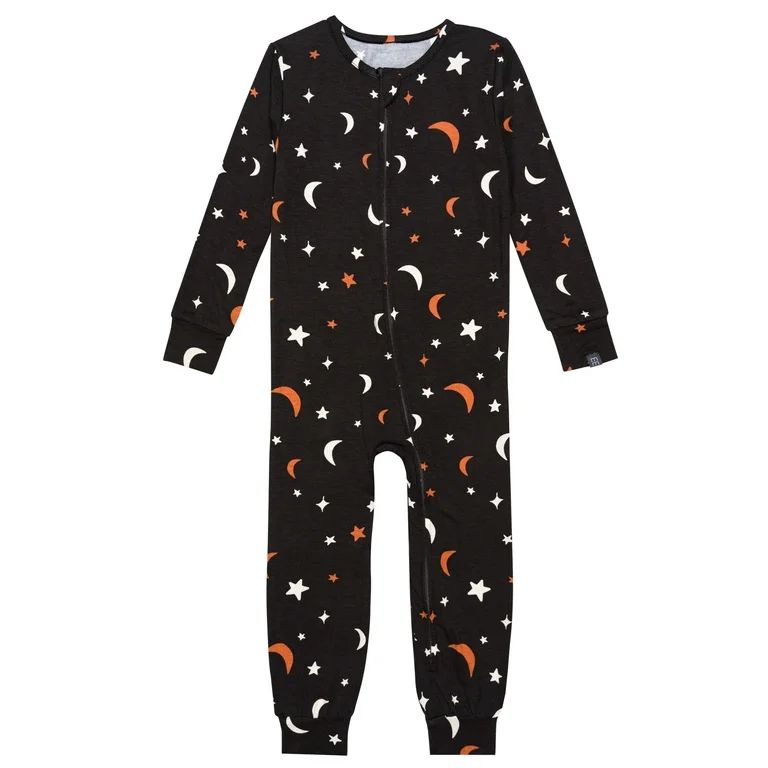 Modern Moments by Gerber Toddler Neutral Halloween One-Piece Pajama, Sizes 12M-5T | Walmart (US)