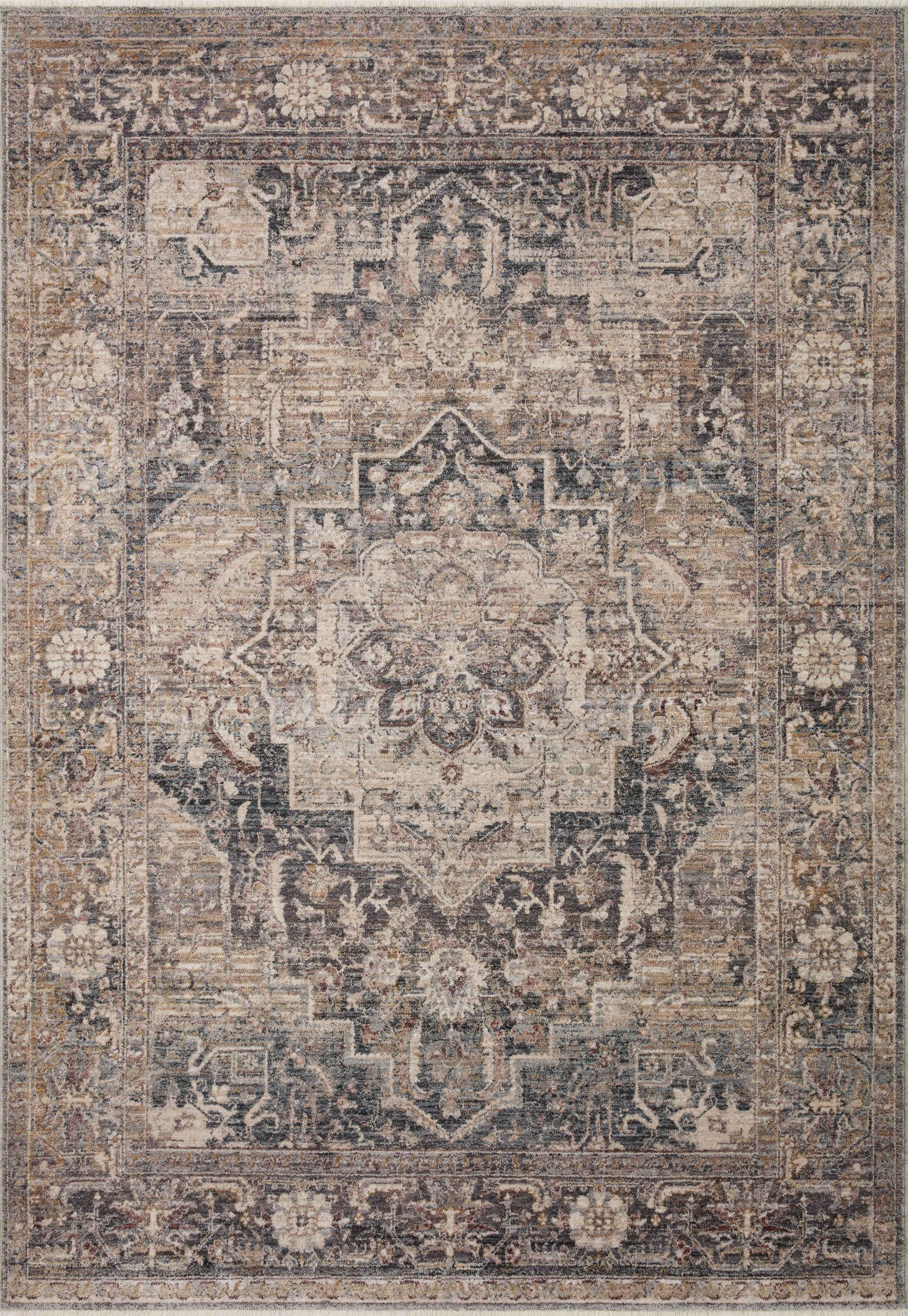 Lyra LYR-06 Denim/Sand Area Rug | Rugs Direct
