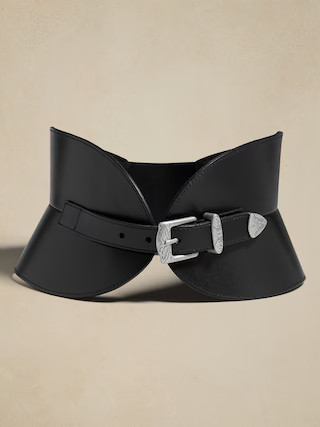 Lanin Leather Corset Belt | Banana Republic (US)