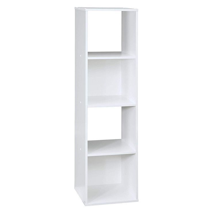 Closetmaid 102900 Decorative Home Stackable 4-Cube Cubeicals Organizer Storage in White with Hard... | Target