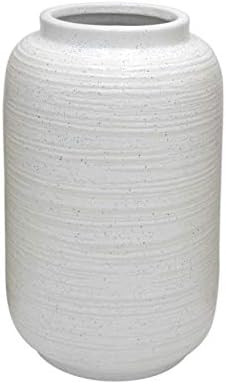 Amazon Brand – Stone & Beam Textured Modern Vase, 12.4"H, White | Amazon (US)