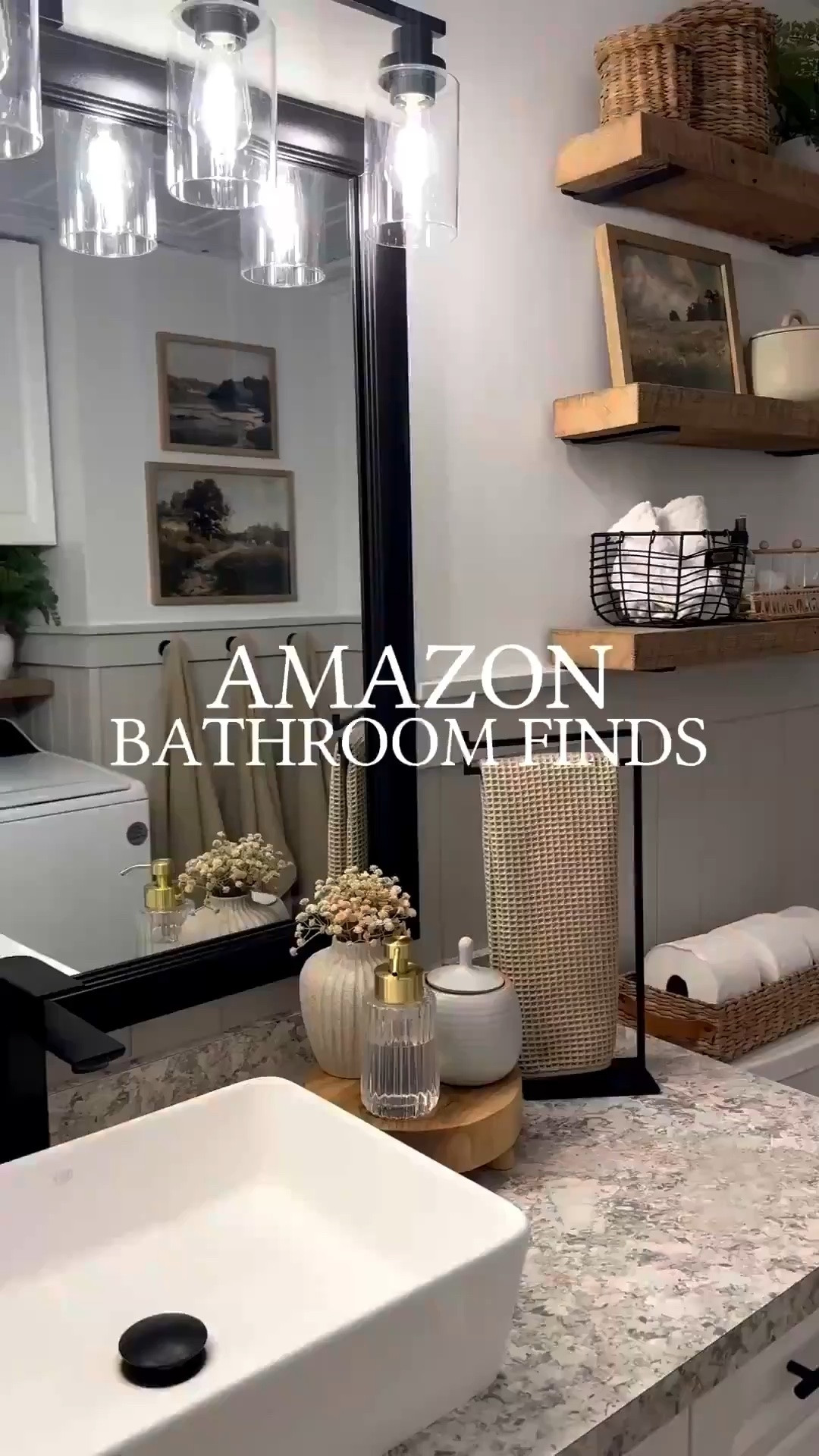 Amazon Bathroom Finds. Follow @farmtotablecreations on Instagram for more inspiration.

Rounding up a few of my favorite & budget friendly bathroom finds from Amazon! There’s even several on sale.

Rug Shown is Olive Charcoal color.

Amazon Prime Day | Amazon | Amazon Home Finds | Loloi Rugs | Bathroom Decor | Bathroom Storage | Amazon Must Haves | Bathroom Shelves | Home Decorating | Decor Ideas | Budget Friendly Decor | Home Inspiration | Amazon Spring Sale | open shelves | Small Spaces | Bathroom Shelves | Small Bathroom Storage | Bathroom Decor | Neutral Bathroom Decor

#LTKHome #LTKSaleAlert