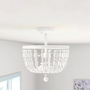 MistanaFuller 2-Light Semi Flush Mount | Wayfair North America
