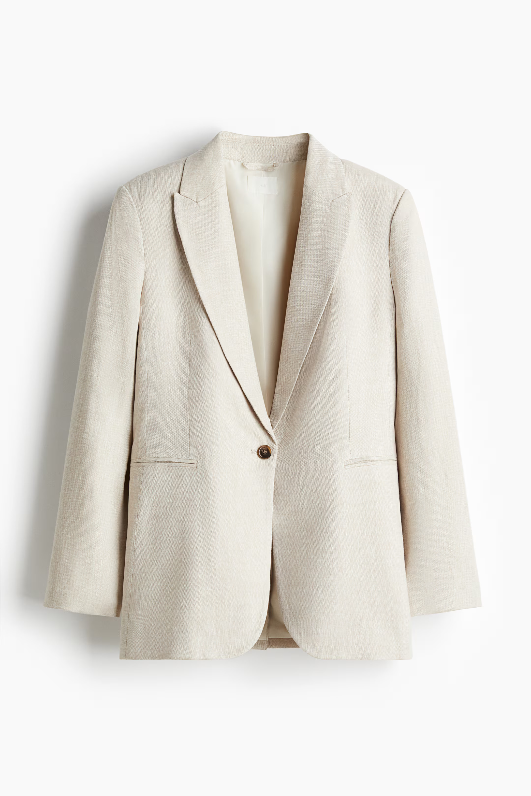 Linen-Blend Blazer | H&M (US + CA)