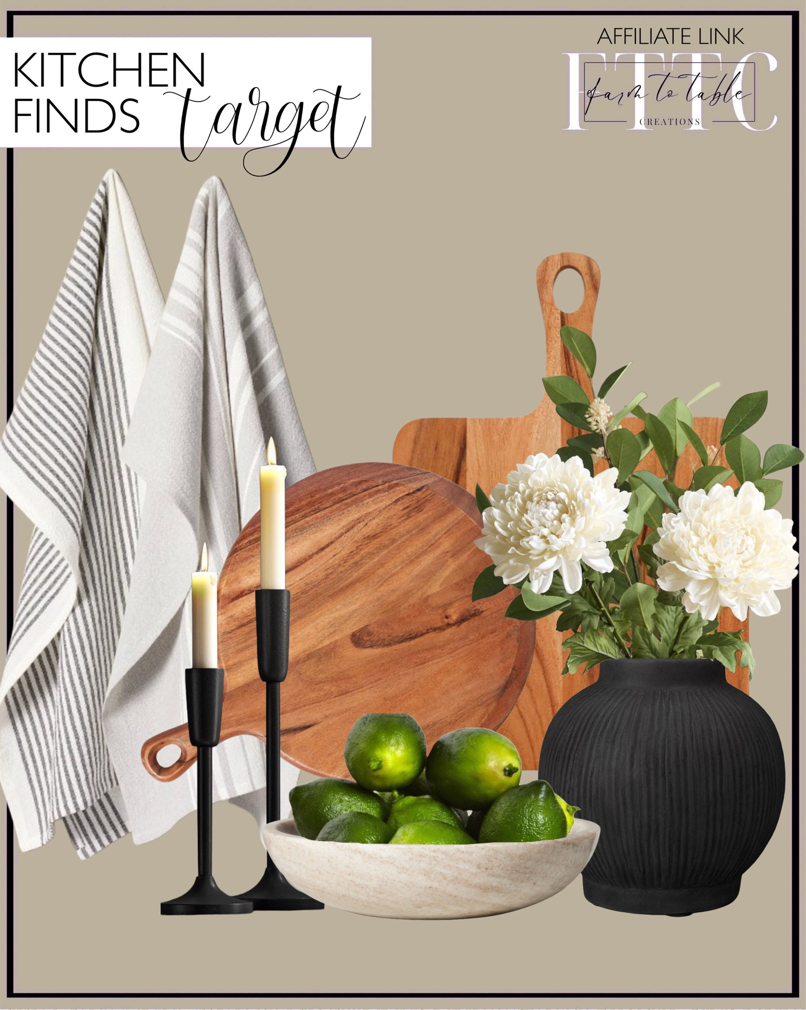 Target Kitchen Finds. Follow @farmtotablecreations on Instagram for more inspiration.

Cutting Boards. Serving Boards. Marble Fruit Bowl. Round Ceramic Vase. Floral Stems. Decorative Fruit. Bowl Filler. Taper Candle Holders. Kitchen Towels. Flour Sacks. 

Kitchen Decor | Counter Decor | Spring Refresh |  Bedroom Finds | Neutral Stems | Spring Stems | Bookshelf Decor | Bedroom Space | Cozy Corner | Bathroom | Curated Entryway | Spring  Decor | End of Year Clearance | Trending Decor | Viral Decor | Amazon Holiday | Bedroom corner | Coffee Table Decor | Neutral Decor | Fall Stem Sale | Target Finds | Skinny Bench | Bedroom | Living Room | Breakfast Nook | Amazon Home | Target Sale | Loloi Rugs | Magnolia Home | console table | console table styling | faux stems | entryway space | front porch decor | neutral decor | entryway decor | cozy home | affordable decor |  home decor | home inspiration | console styling | entryway rug | cozy moody home | moody home decor | neutral home | bathroom decor | living room | spring decor | Hearth & Hand | Studio McGee




#LTKFindsUnder50 #LTKStyleTip #LTKHome