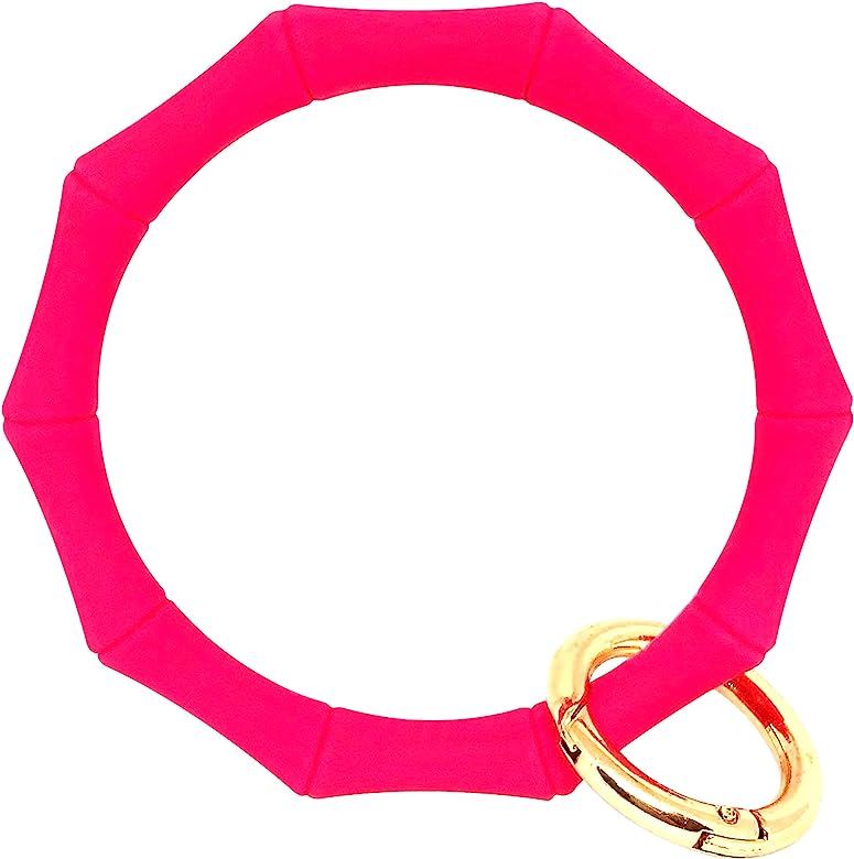 Key Ring Bracelet Keychain Wristlet Keychain Bangle Key Ring | Amazon (US)