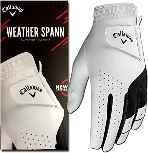 Callaway Golf Men's Weather Spann Premium Synthetic Golf Glove | Amazon (US)