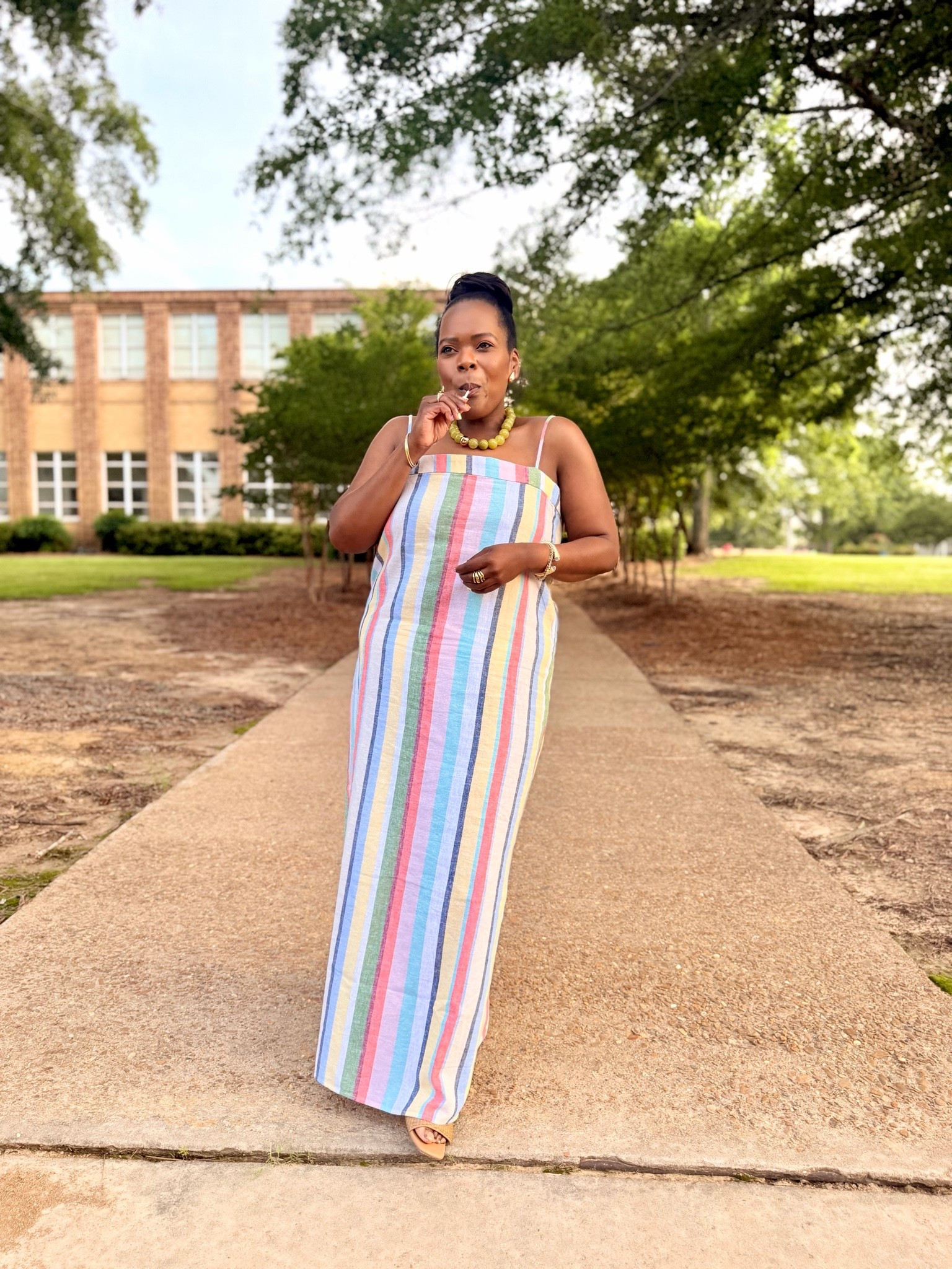Such a great Summer dress from LOFT! Wearing the M.

#LTKgrwm #LTKootd #LTKSaleAlert