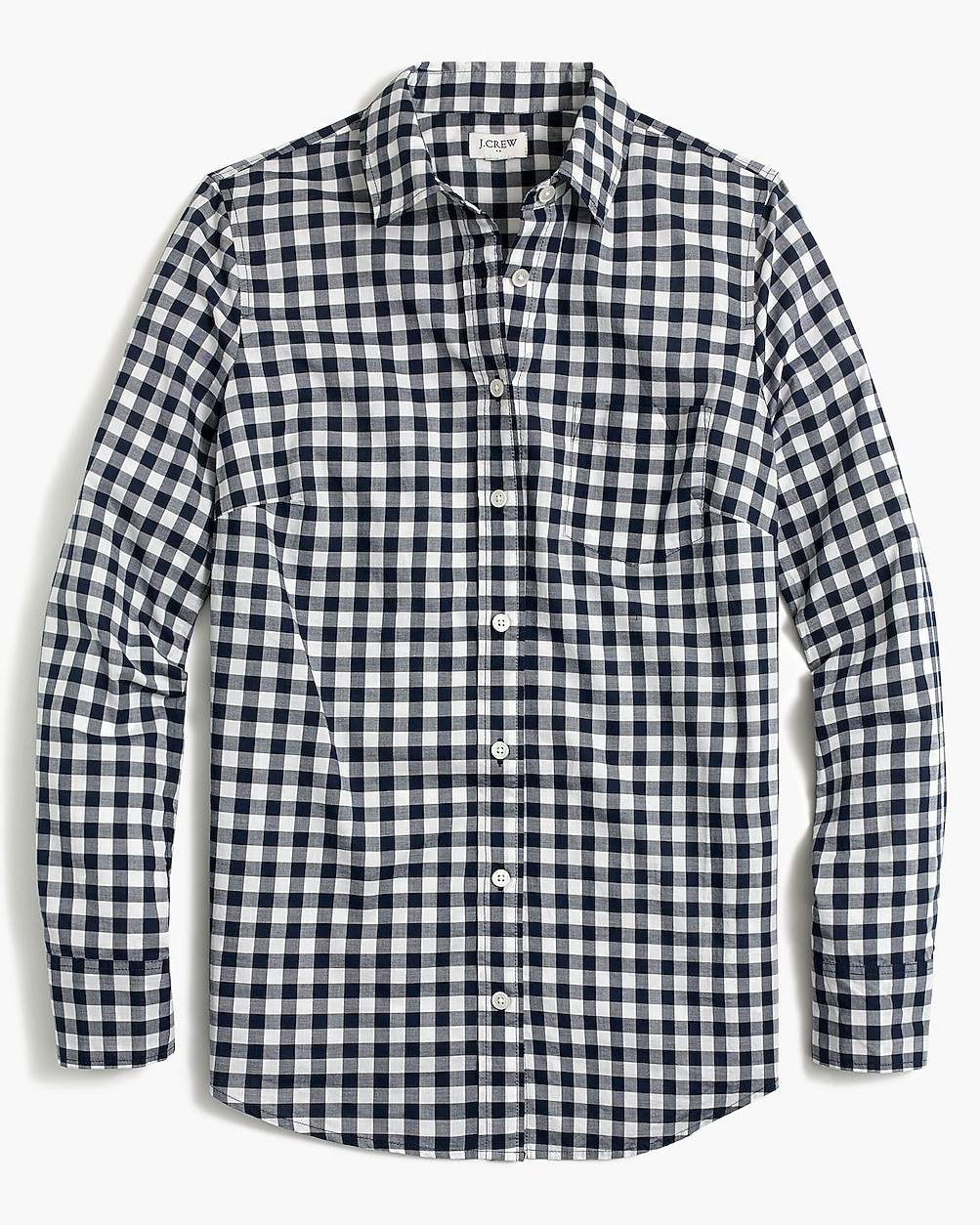 Gingham lightweight cotton shirt in signature fit | J.Crew Factory
