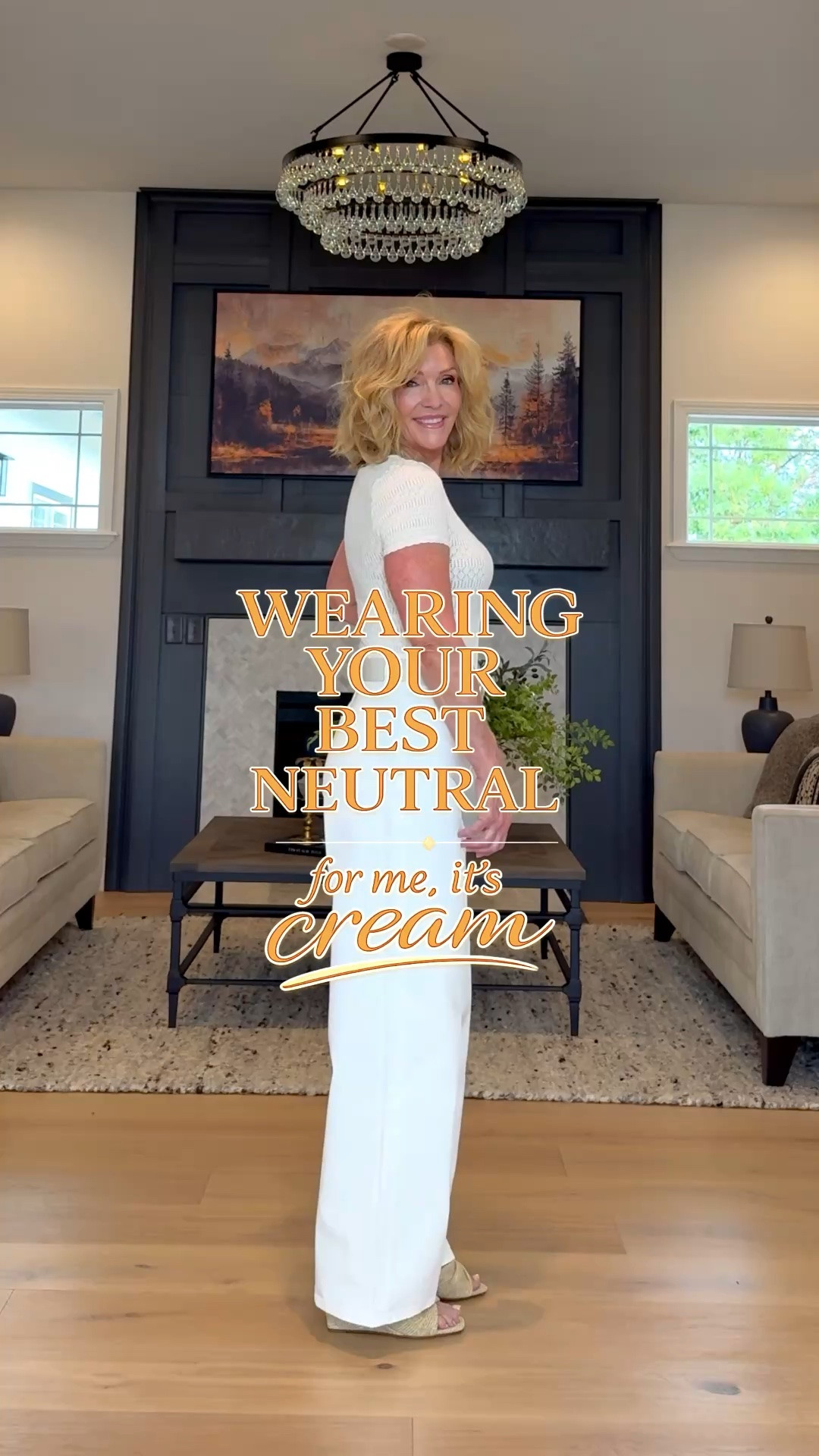 Finding your best neutral can make getting dressed so much easier. 🤍

For me, cream is the hardest-working neutral in my closet—it feels softer than white, brightens up my complexion, works year-round, and pairs beautifully with both color and texture.

Styled here with:
• Cream denim with the adjustable waist (such a comfortable fit)￼
• Classic pinstripe linen blend blazer
• Feminine lace skirt
• Red + white striped top. This is such a great tee! The shoulder detail keeps it from looking to preppy. ￼
• Rust tank for a warm pop of color
• Graphic tee for a more casual look

One great neutral gives you so many outfit options without overthinking it. Cream has definitely become my wardrobe workhorse.

#over60style #neutralstyle #creamdenim #womenover60style #modernclassicstyle #wardrobebasics #capsulewardrobe #ltkit #springstyleover60

@amazonfindsandfashion 
@walmart

#LTKOver40 #LTKActive