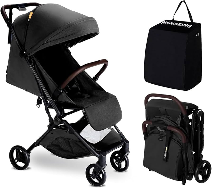 MAMAZING Lightweight Baby Travel Stroller with Carbon Fiber Frame, Compact & Airplane-Friendly, O... | Amazon (US)