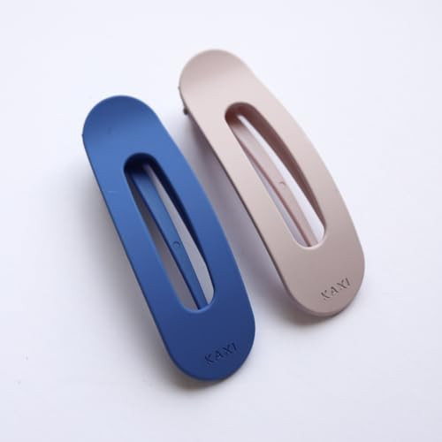 KAXI Lay Down Hair Claw, Perfect for Thick & Thin Hair, Strong Clip Teeth, 2-Pack (Periwinkle & Lavender) | Amazon (US)