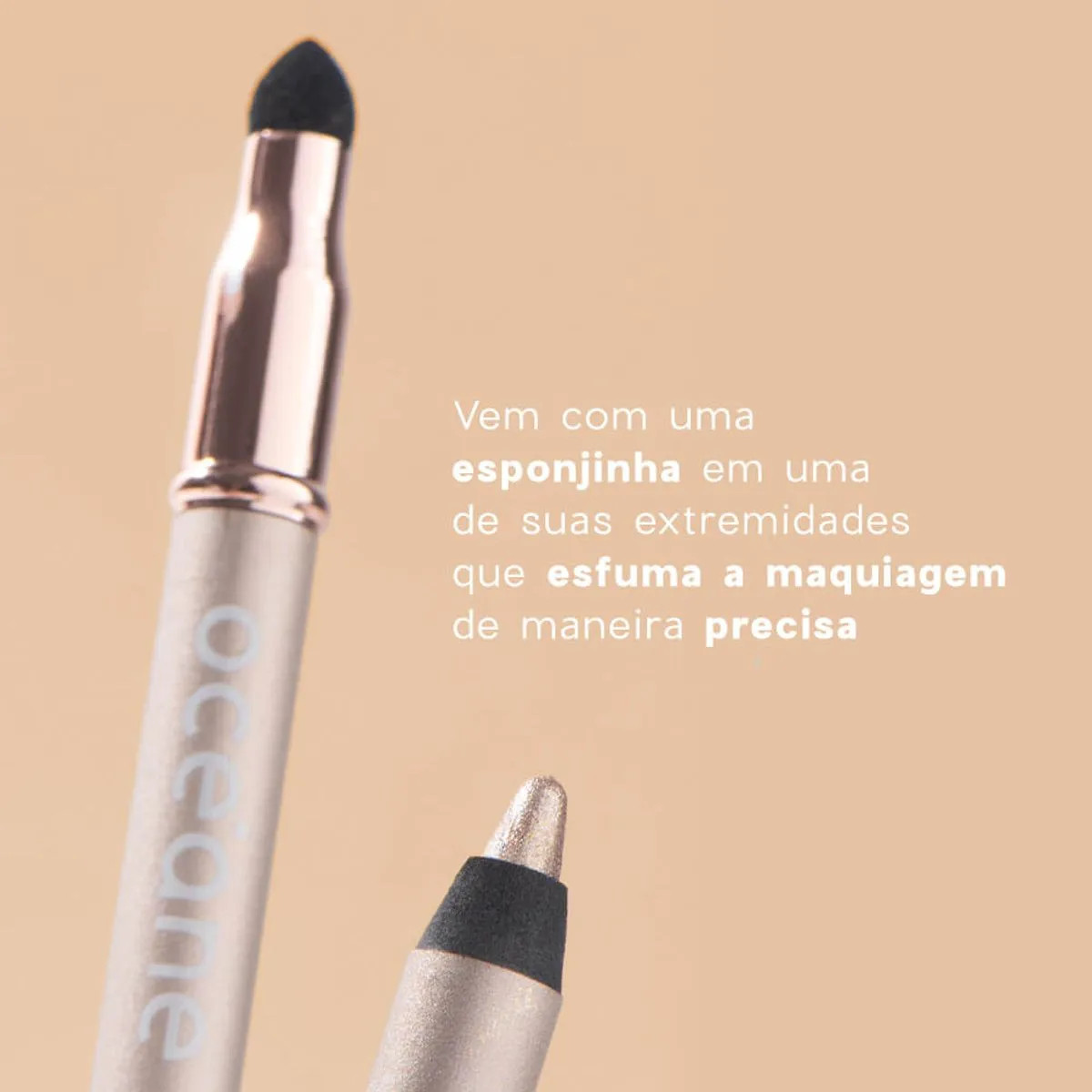 Lápis para Olhos Dourado - Shine Eye Pencil Golden Océane 4you 1,4g | Oceane (BR)