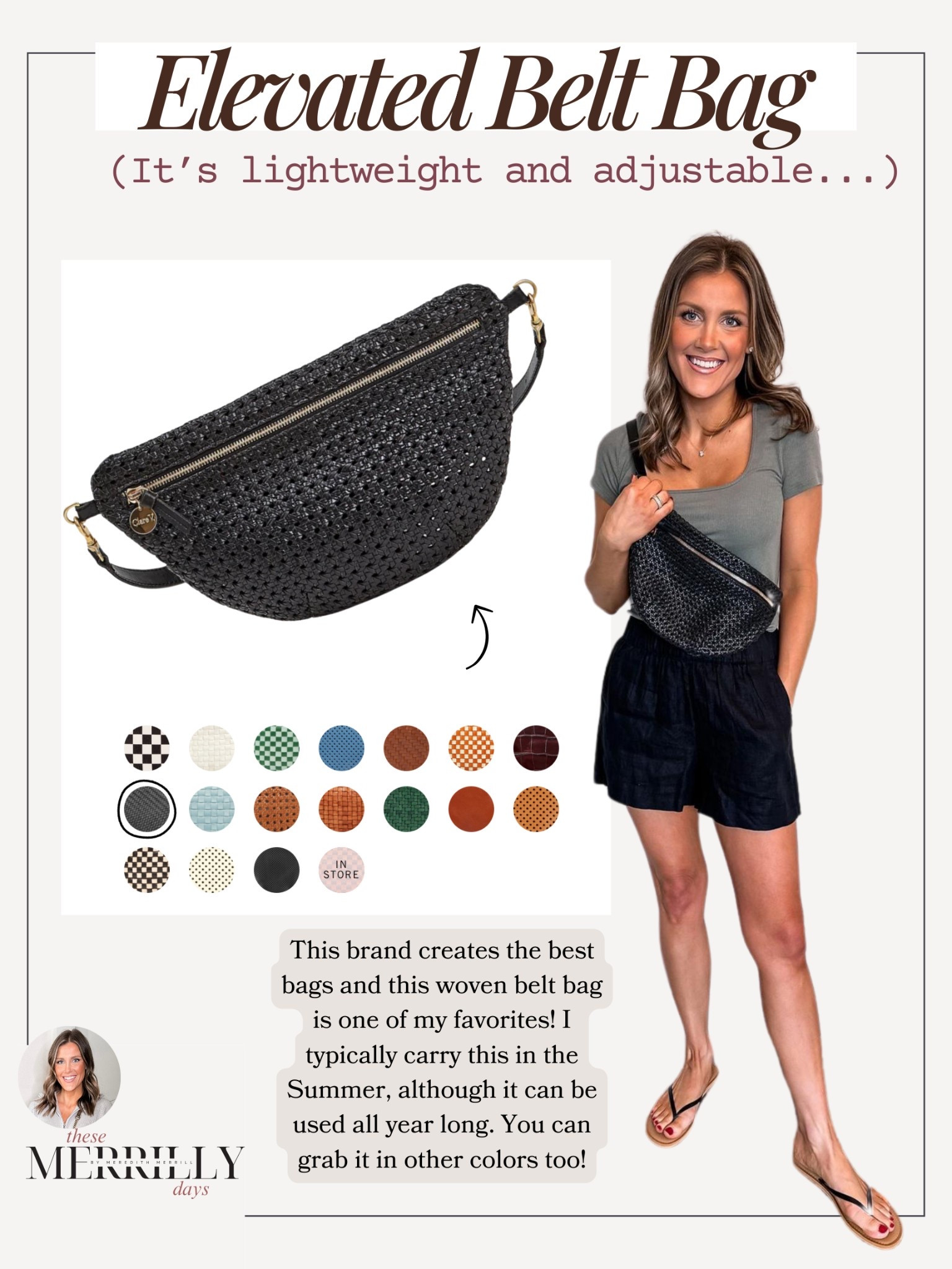 My favorite elevated belt bag! 

#LTKItBag #LTKStyleTip