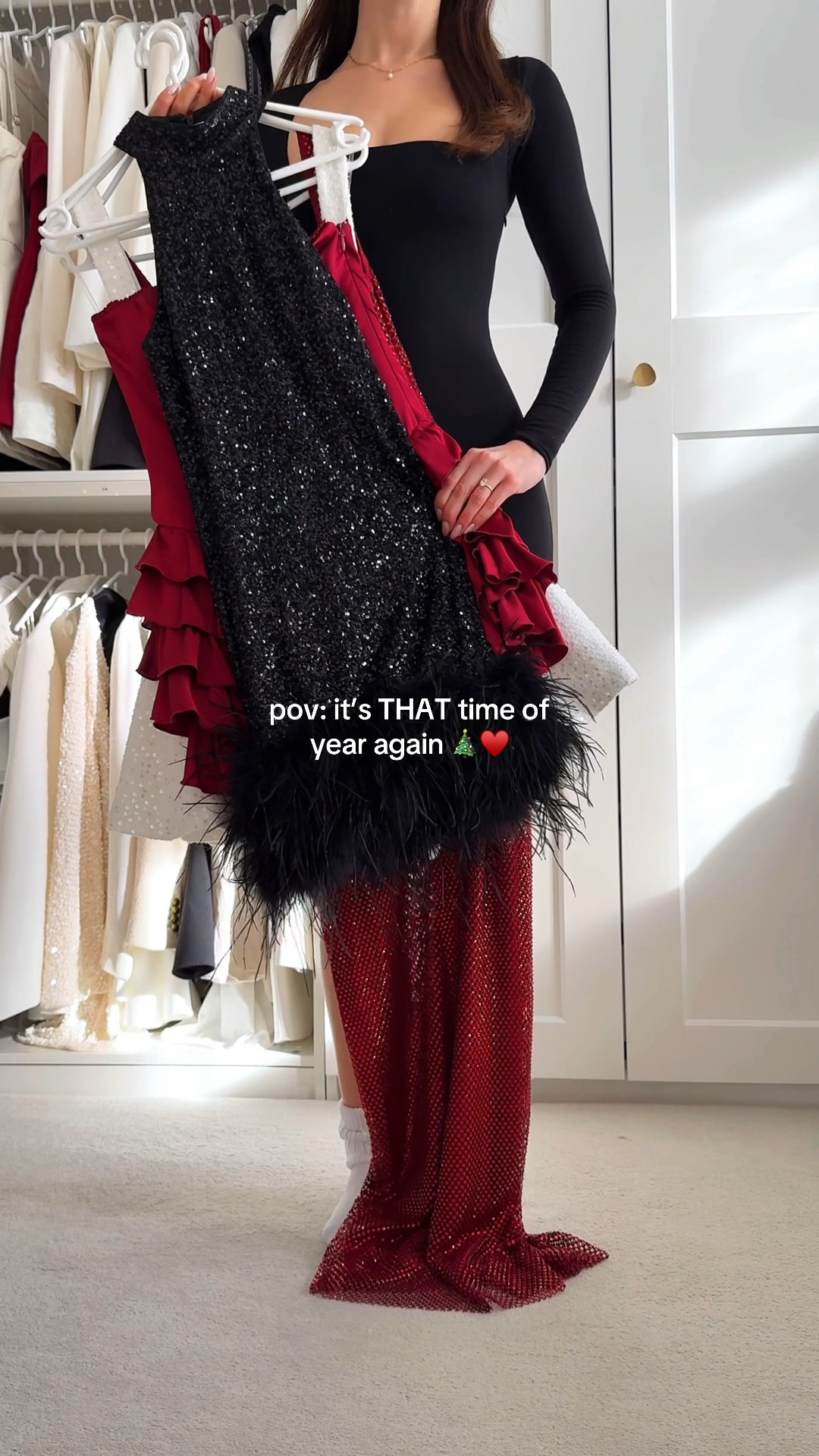 It’s officially sparkle season 🥹🎄✨

These dresses are perfect for a christmas party, nye, family gathering, romantic date night, bridal occasions, cocktail party, birthday dinner, holiday concert, other festive events…♥️

Which one’s your favorite - 1, 2, 3, or 4? 🤭✨

#outfitinspiration #holidayoutfit #festivewear #partydress #christmasparty #holidaydress #winterfashion #elegantstyle #eveningdress #romanticdress #occasionwear #mariahcarey #blackdress #sequindress #reddress #bowdress

#LTKParties #LTKSeasonal #LTKHoliday