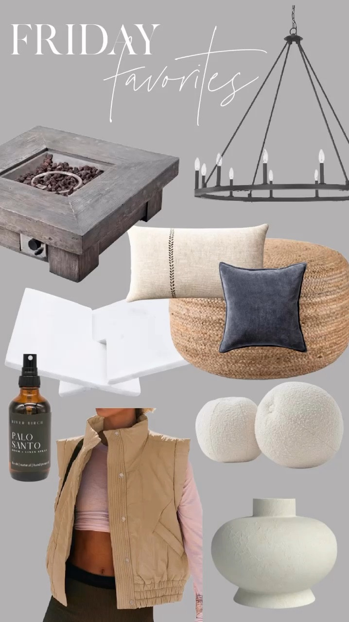 Ready to elevate your fall style and home? 🧡 My latest Friday Favorites are here! From cozy fashion pieces like a cropped puffer vest to chic home decor essentials like a stunning marble book holder and luxe velvet pillows—these finds are perfect for the season. Many of them are on sale for a limited time, so don’t miss out! 🛍️ Tap to shop all the deals and updates for your wardrobe and home. #LTKhome #LTKsale #fallfavorites #homeupdate #cozyvibes #fashionfinds

#LTKHome #LTKSaleAlert #LTKFindsUnder100