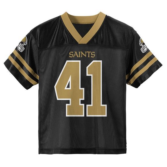 NFL New Orleans Saints Toddler Boys' Short Sleeve Alvin Kamara Jersey | Target