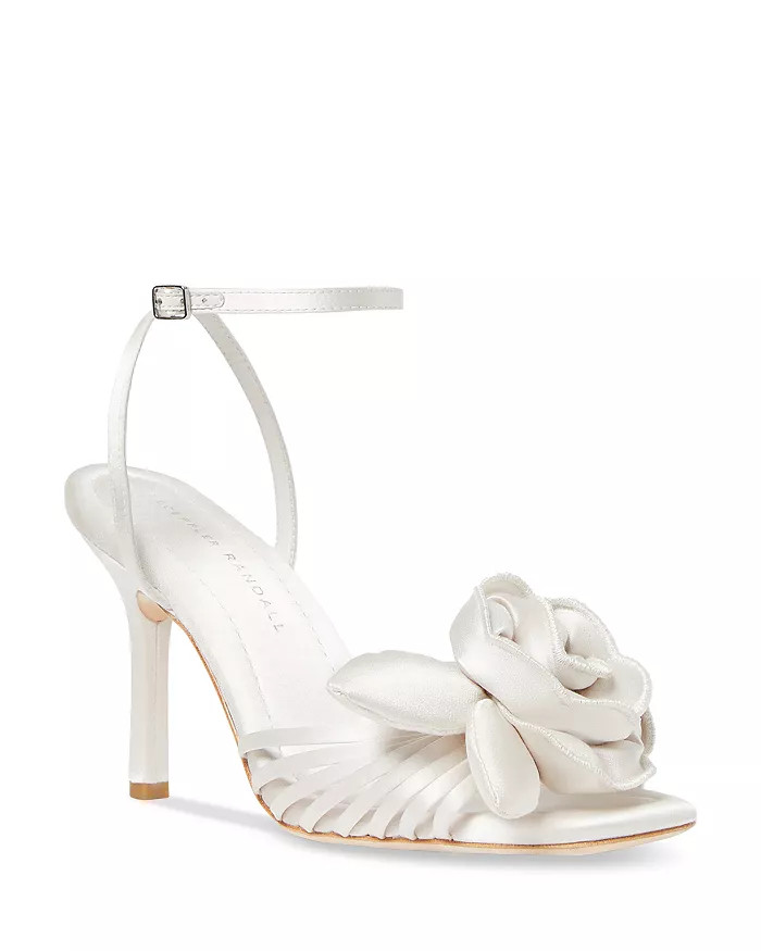 Women's Rey Square Toe Rosettes High Heel Sandals | Bloomingdale's (US)