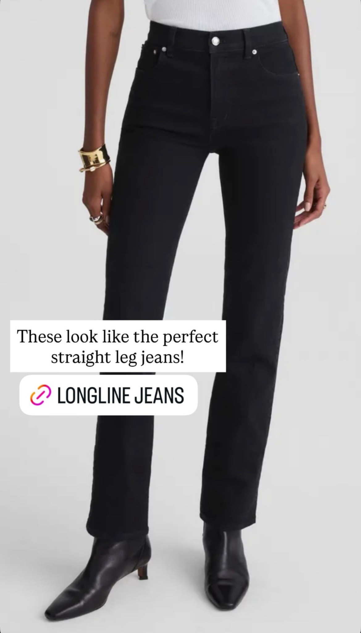 The perfect black straight leg jeans!

#LTKdayinmylife #LTKootd #LTKgrwm