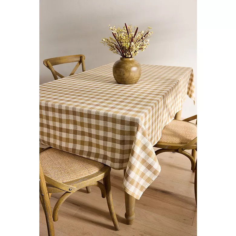 Mingle & Co. Rectangular Gingham Tablecloth | Kohl's