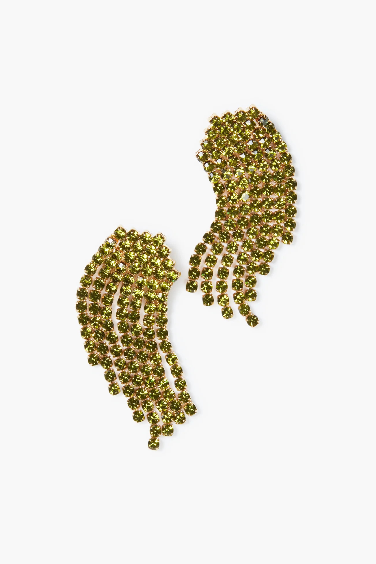 Kiwi Crystal Simone Earrings | Tuckernuck (US)