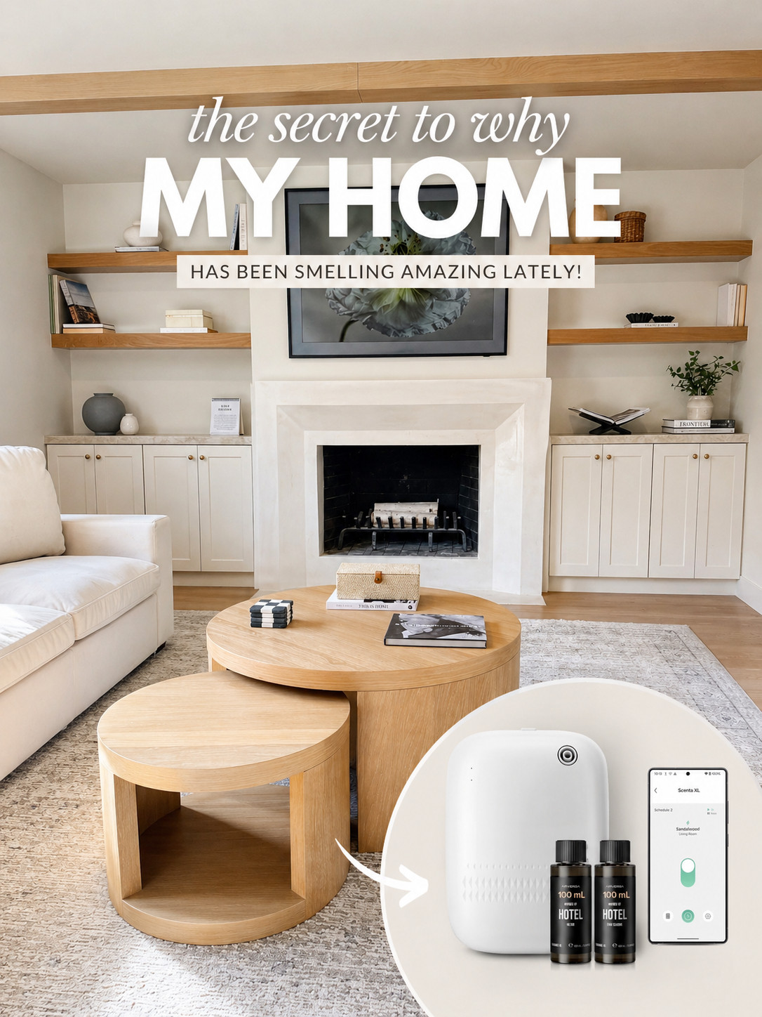 My absolute favorite home find lately 🤍

This diffuser has been SUCH a game changer for making our home smell incredible — and it covers up to 2,000 sq ft!

I’ve tried several luxury scents so far (Four Seasons, Ritz Carlton, and Hilton), and honestly… Hilton is still my favorite 🙌🏼 It actually comes as the first scent with the diffuser, and it smells SO good.

The best part? It’s a fraction of the price of other diffusers I’ve purchased for our home, works even better, and is super easy to control right from my phone.

Every single time someone walks into our house, they immediately comment on how amazing it smells 😍

If you’ve been wanting that luxury hotel scent at home without spending a fortune… this is it. 

 

#LTKMothersDay #LTKmomlife #LTKHome