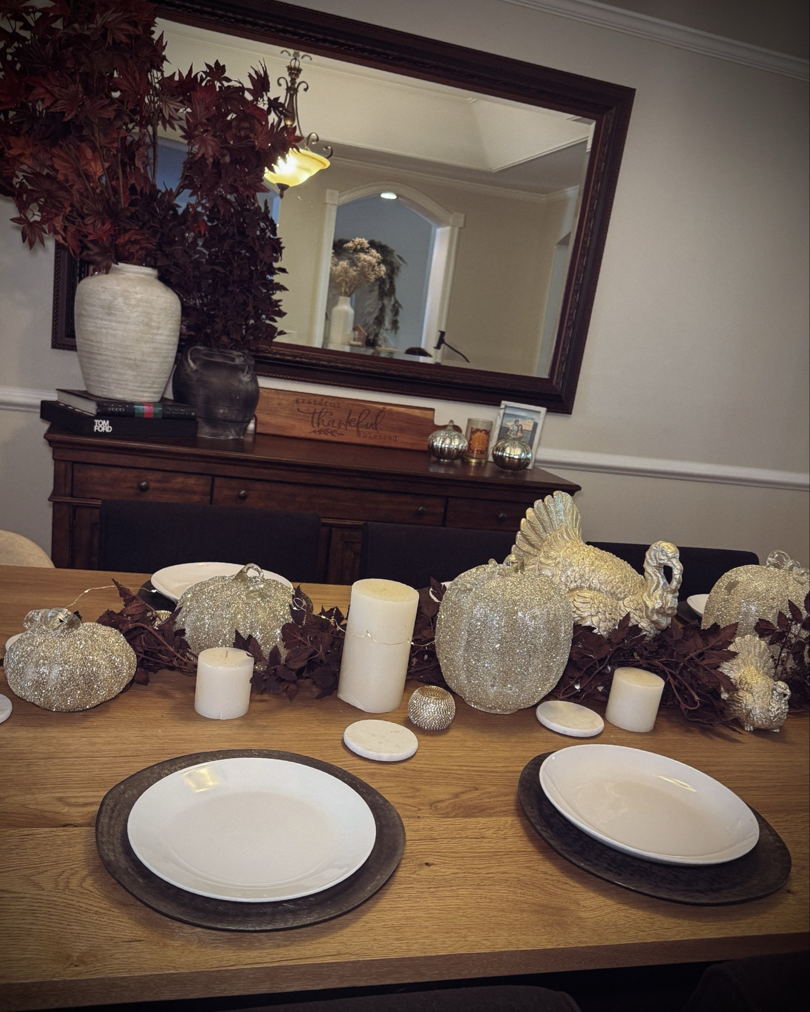 Thanksgiving Table decor
Dinning table and Chairs from Restoration Hardware🖤🍂

#LTKHome #LTKCyberWeek #LTKHoliday