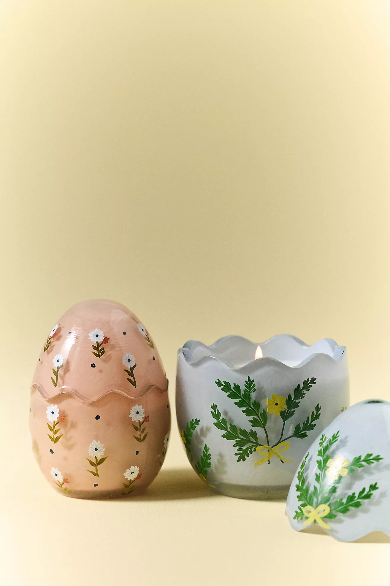 Easter Egg Fresh Cotton Blossom & Neroli Glass Candle | Anthropologie (US)