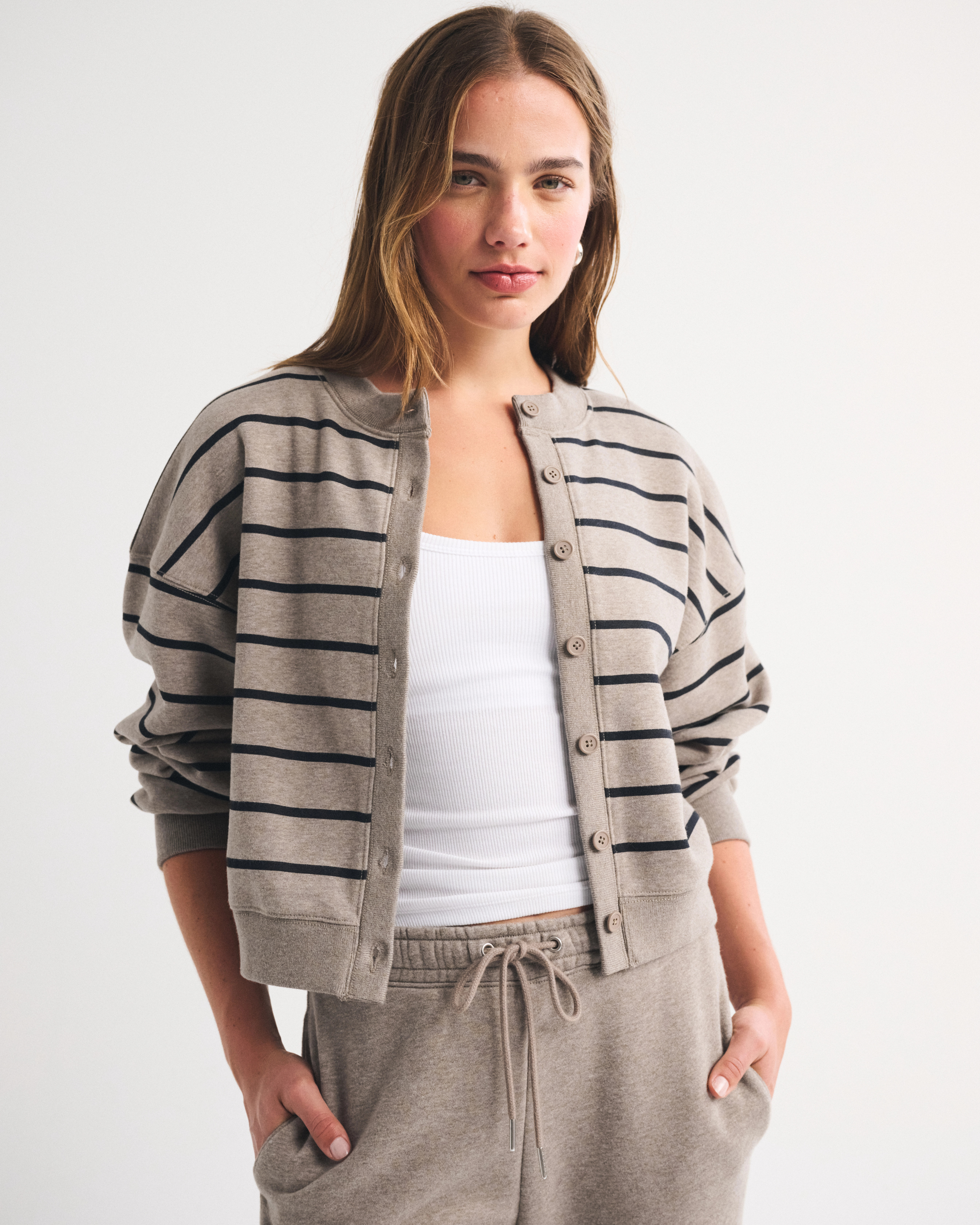 Sunday Shrunken Cardigan | Abercrombie & Fitch (US)