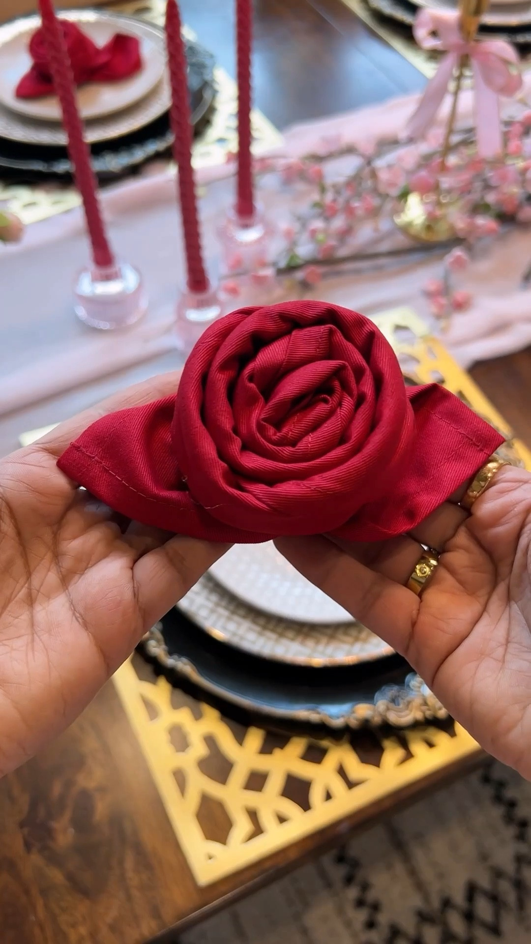 How to set the perfect Valentine's Day tablescape. 

#LTKValentine #LTKHome #LTKSeasonal