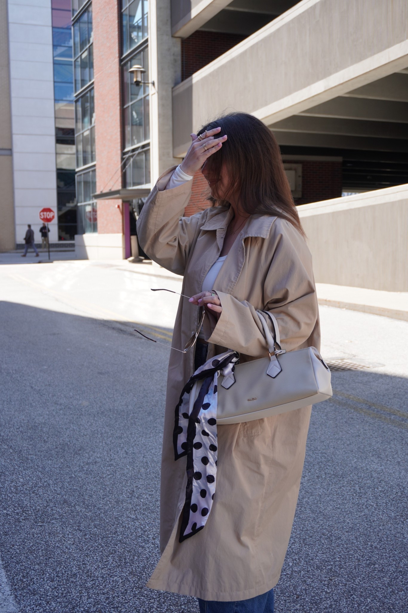 Trench coat I wear all the time! Perf for spring 
