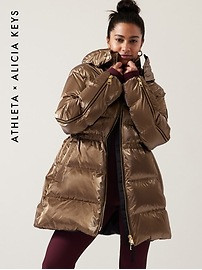 Keys Golden Aura Puffer | Athleta